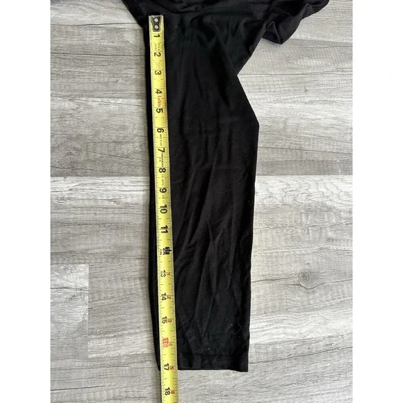 Chicos The Ultimate Tee Women's Size Large Black Long Sleeve T-Shirt Stretch‎ - Picture 7 of 9